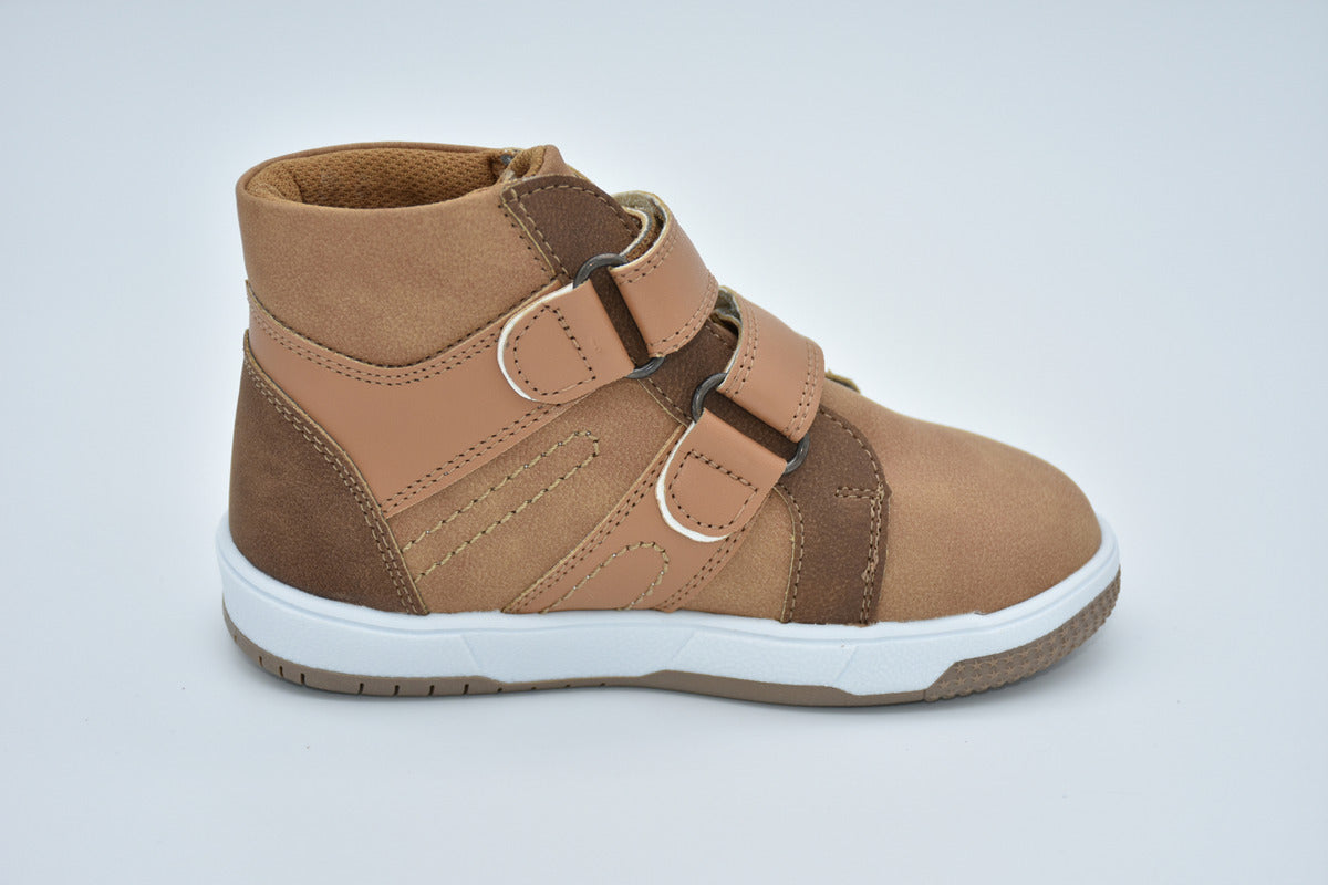 Botita Casual Mirruña Doble Latigo Tipo Nobuck Pelo Corto