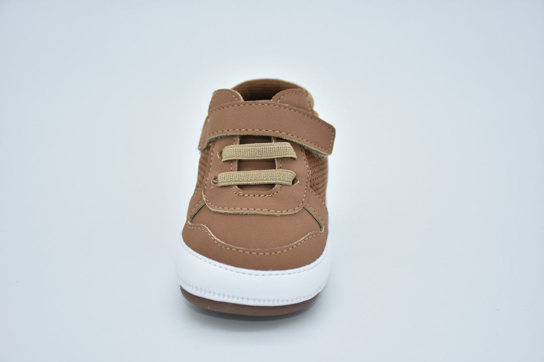 Botita Casual Mirruña Nobuck Avellana Para Niño