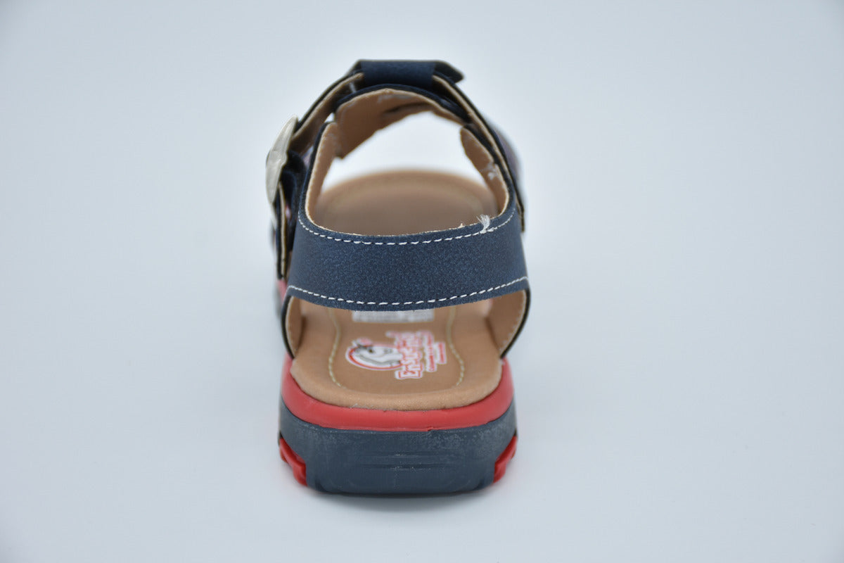 Huarache Infantil Mirruña En Sintético Macedonia Azul Navy