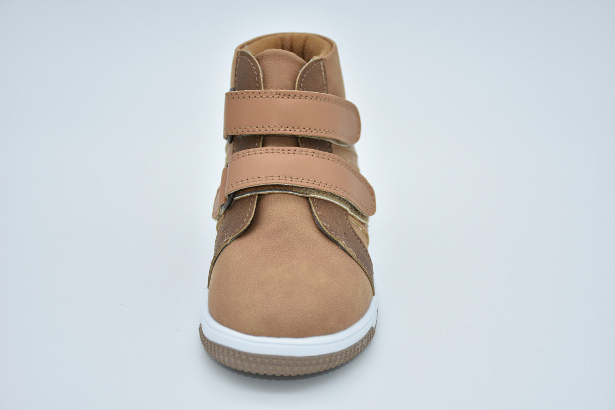 Botita Casual Mirruña Doble Latigo Tipo Nobuck Pelo Corto