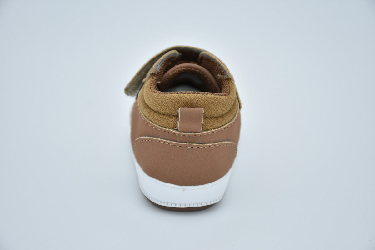 Botita Casual Mirruña Nobuck Avellana Para Niño